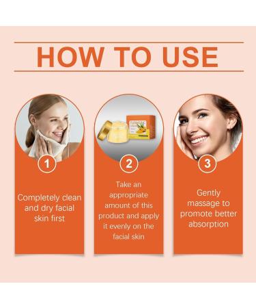  ZHJZGS Set of 2 Turmeric Creams - Turmeric facial moisturizer lightens dark spots anti-aging firms and restores dull skin reduces dryness and wrinkles - Buy Online on GoSupps.com