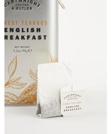 Cartwright & Butler English Breakfast Tea Caddy 90g - Premium Quality Tea Blend - Buy Online on GoSupps.com