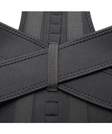 Back brace Posture Corrector Brace Shoulder Back Support Belt Braces & Supports Belt Shoulder Posture Unisex lofty ambition Black M - Buy Online on GoSupps.com