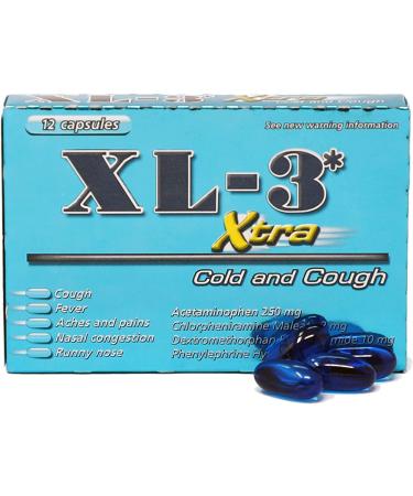 XL-3 Xtra Cold & Cough 2-Pack: Relieve Cough and Cold Symptoms - Buy Online on GoSupps.com
