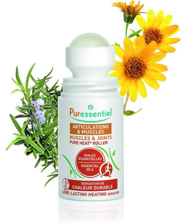 Puressentiel Muscles and Joints Pure Heat Roller - Natural Pain Relief - Vegan - 2.5 Oz - Buy Online on GoSupps.com