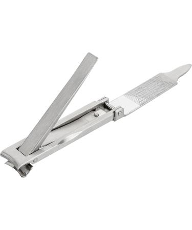 REMOS Stainless Steel Nail Clippers with Nail File Compact 6cm Design for Effortless Grooming | International Shipping - Buy Online on GoSupps.com