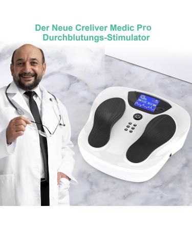 Creliver Medic Pro: Foot & Leg Circulatory Stimulator - Alleviate Fatigue Pain & Improve Blood Circulation - Buy Online on GoSupps.com