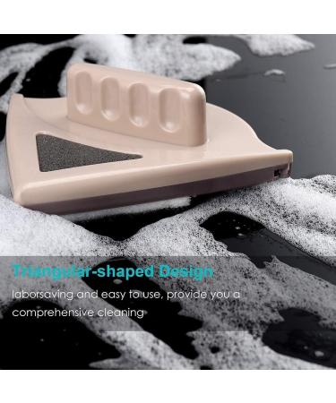15-24 mm Double Sided Magnetic Window Cleaner Adjustable Magnetic Cleaning Tools Glass Wiper Cleaning Tool Double-Sided Window Cleaning Brush for Double Glazed Windows Khaki - Buy Online on GoSupps.com