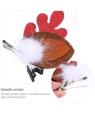 Beaupretty 3 Couple Christmas Antlers - Reindeer Hair Loops & Headgear for Cosplay Decoration - Buy Online on GoSupps.com