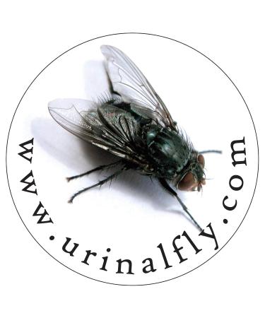 Urinal Fly Toilet Stickers 12 Pack - Red/Blue Targets - 80% Cleaner Bathrooms! - Buy Online on GoSupps.com