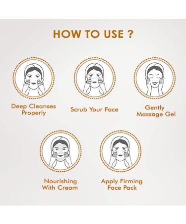 NutriGlow Gold Kesar Facial Kit and Face Wash for Glowing and Nourished Skin - Buy Online on GoSupps.com