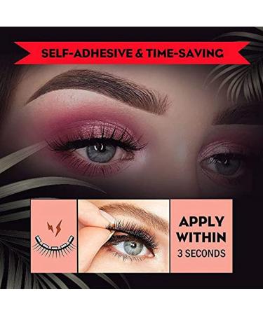 Reusable Self-Adhesive Eyelashes (2 Pairs) - Natural Look | Lash Buddy - Buy Online on GoSupps.com