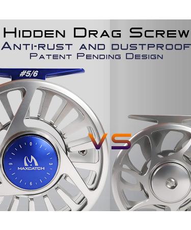 Maximumcatch Avid Series Fly Fishing Rollers | Lightweight Large Coil Core | 1/3 to 9/10WT | 5 Color Options & Cords Combo - Buy Online on GoSupps.com