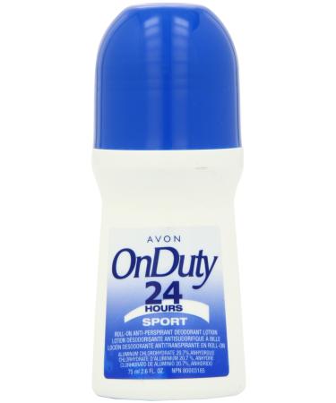 Avon On Duty 24 Hours Sport Roll-on Anti-perspirant Deodorant 2.6 oz (12-Pack)