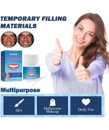 Povanjer Tooth Repair Kit | Missing Teeth Replacement & Gap Filling | Dental Care Tools for Instant Smile Restoration - Buy Online on GoSupps.com