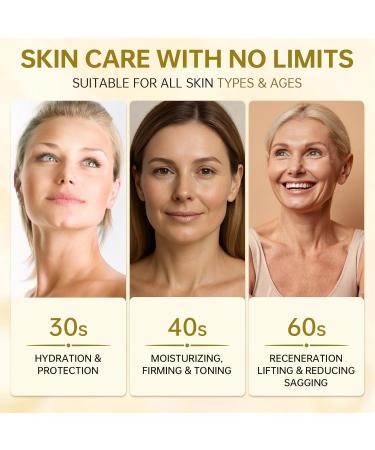 COSMOO AH-8 Firming Neck Cream for Crepey Skin Hexapeptide Moisturizer Tightening & Wrinkle Reduction Anti-Aging Neck Treatment - Buy Online on GoSupps.com