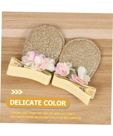 FOMIYES 6 Pairs Bunny Ear Hair Clip Animal Ear Hairpins Sequin Rabbit Hairclips Chinese New Year Hair Accessories Hair Accessories for Easter Child Non-woven Fabric Pair Clip Cute - Buy Online on GoSupps.com