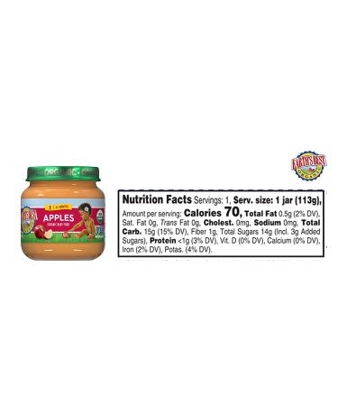 Earth's Best Organic Stage 1 Baby Food  Fruit Jars Variety Pack  4 oz (Pack of 12) - Buy Online on GoSupps.com