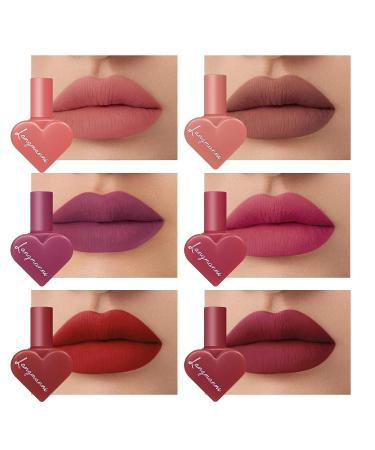 Kusslippe 12 Colors Liquid Lipstick Set - Long-Lasting Matte Velvet Lipsticks | Waterproof & Non-Stick Cup | Pigmented Lip Makeup Gift Set - Buy Online on GoSupps.com