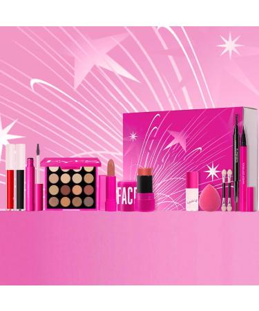 Makeup Kit - Long-lasting professional makeup kit for women with lipstick lip gloss and eyeshadow | Sweat-proof cosmetic gift box for girls adults birthdays and Christmas - Buy Online on GoSupps.com