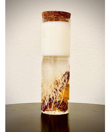 Luxury Scented Home Decor Candle - Aromatherapy for Meditation & Manifestation | Unique Transparent Jar Gift (French Rose - Buy Online on GoSupps.com