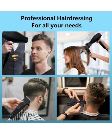 AMULISS Professional Hair Clippers & Zero Gapped Trimmer Kit - Cordless Grooming Set for Men with Beard Trimmer & Hair Dryer - Perfect for Haircuts & Styling - Buy Online on GoSupps.com