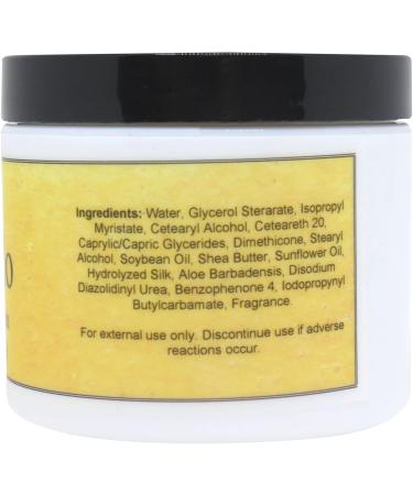 Eclectic Lady Limoncello Satin & Silk Body Cream - 2oz Phthalate-Free Lotion with Shea Butter Aloe & Vitamin E | Handcrafted in USA - Ideal Gift for Women - Buy Online on GoSupps.com