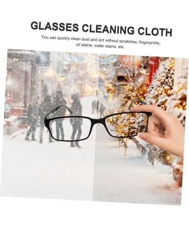 50pcs Microfiber Cleaning Cloth for Glasses - Eyeglass Lens Wipe Streak-Free Ideal for Lenses & Screens - International Shipping Available - Buy Online on GoSupps.com