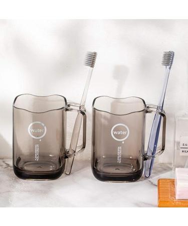 Buy Cabilock Kids Clear Plastic Crystal Water Cup & Organizer - Tumbler & Toothbrush Storage for Bathroom - Buy Online on GoSupps.com