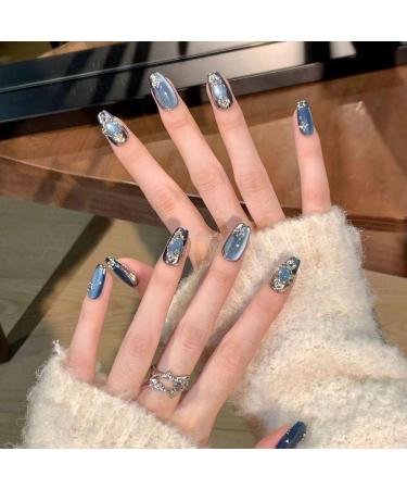 Temperament manicure new handmade explosions wearing custom nail nail patch nail.(Short -T S) - Buy Online on GoSupps.com
