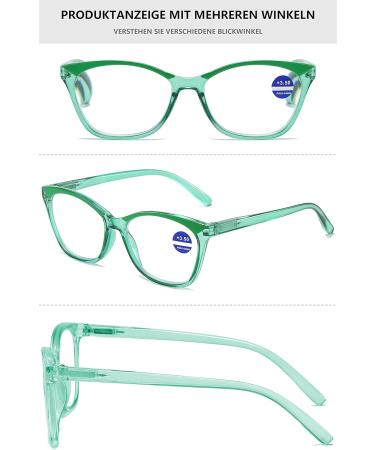Shop Lanomi Classic Blue Light Filter Reading Glasses - UV400 Protection 4-Pack Cats Sight Rectangle 4.0 Diopters Anti-Blue Light Visual Aid - Buy Online on GoSupps.com