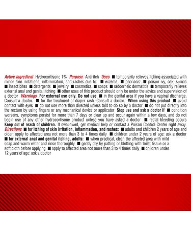 Cortizone 10 Maximum Strength Intensive Moisture Anti-Itch Cream 1% Hydrocortisone - 2 oz. - Buy Online on GoSupps.com