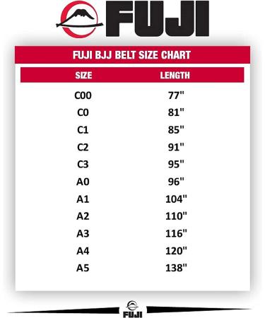FUJI Boys' A2 Black Belt - High-Quality Martial Arts Gear for Kids - Buy Online on GoSupps.com