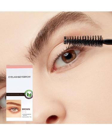 Eyebrow Dye Kit Quick Drying Waterproof Eyebrow Dye Semi-permanent Lash Tinting Quick Dry Waterproof Long-lasting Tint For Natural Eyelash Fast And Safe Results - Buy Online on GoSupps.com