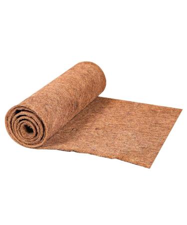 Reptile mat Garden palm mat High quality coconut fiber Family garden for decoration Not easily deformed 7.87*39.4*0.16inch