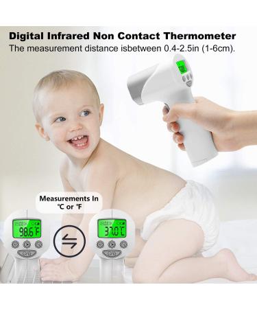 Infrared Forehead Thermometer for Adults and Kids - Fast, Accurate Results with Fever Alarm - Easy for All Ages - Buy Online on GoSupps.com