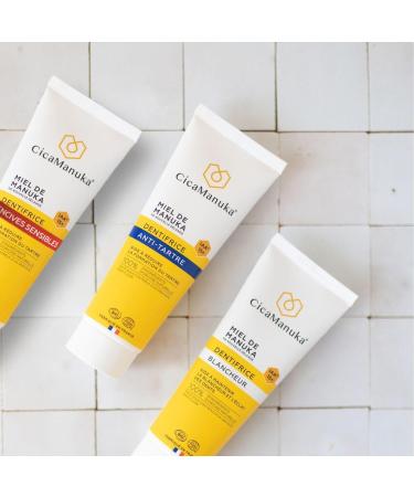 CICAMANUKA - Box of 12 Manuka honey toothpastes IAA15+ - 3 targeted actions - Oral care - Buy Online on GoSupps.com