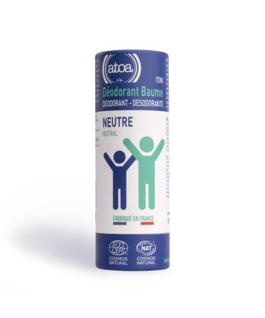 deodorant Balm Neutral 100g/3.5fl.oz | 100% natural ingredients | zero-waste | Made in France