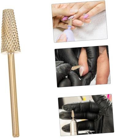 MAGICLULU Nail Polisher Pro Tools Electrical Tools Manicure File Bit Carbide Drill Bit Gel Polishing Head Nail Bit Nail Beauty Tools Nail Molding Gel Conical Plastic Grinding Head - Buy Online on GoSupps.com
