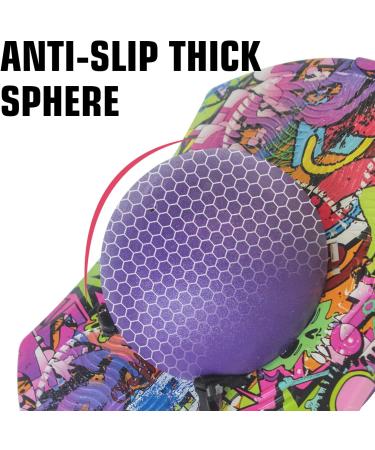 Adjustable Handles Pogo Ball | Air Pump Included | Balance Exercise for Kids & Adults | Max 200LB Load | Purple - Buy Online on GoSupps.com