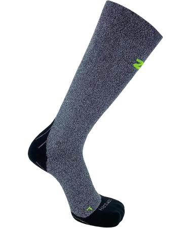 Zensah Tech+ Compression Socks - Large Heather Grey | Running Compression Socks - Buy Online on GoSupps.com
