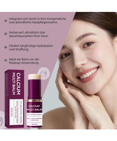 2 pieces Cemenrete calcium volume multi balm wrinkle bounce multibalm collagen moisturizing stick Korean antiaging collagen moisturizer stick firming Korean skin care stick suitable - Buy Online on GoSupps.com