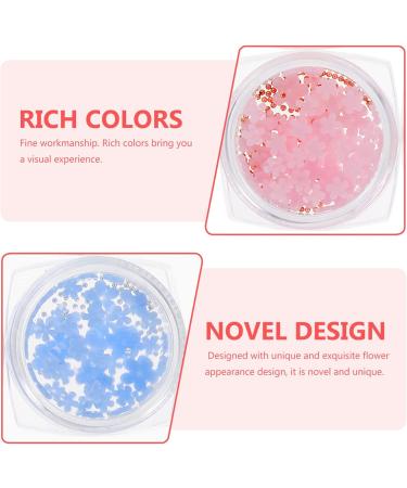 FRCOLOR 6 Boxes Nail Art Accessories Flower Flatback Resin Manicure Nail Rhinestones Resin Nail Stickers Nail Decorations Flower Resin Nail Accessories Resin Manicure Decor Girl 3d - Buy Online on GoSupps.com