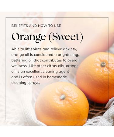 Nikura Sweet Orange Essential Oil - 30ml (3 x 10ml) | 100% Pure Natural Oils for Mood-boosting, Cleaning, and Anxiety Relief | Vegan & UK Made - Buy Online on GoSupps.com