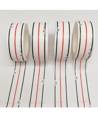 Bequilter 6 Rolls Diagonal Seam Tapes - Sewing Basting Tape for Straight & Diagonal Seams - Seam Guide for Machines - Buy Online on GoSupps.com