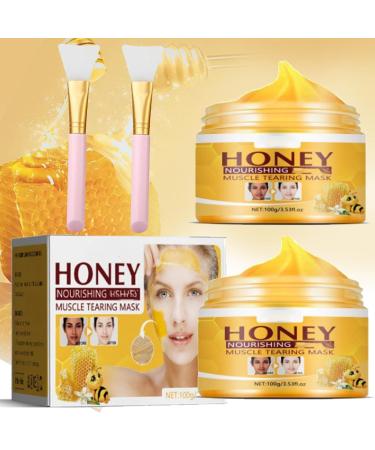 Rejuvenating Honey Tear-Off Mask Honey Nourishing Muscle Tearing Mask Honey Peel-Off Mask Rejuvenating Deeply Cleans Moisturizing Mask Anti-Aging Peel-Off Mask To Reduce Winkles