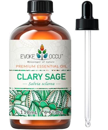 EVOKE OCCU Vetiver Essential Oil and Clary Sage Essential Oil - 4 Fl Oz - Buy Online on GoSupps.com