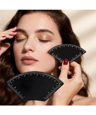 R gle Sourcils 2 Pi ces Jauge de Cartographie des Sourcils - Instrument De Mesure Pour Le Modelage | Pour Voyage Transport Domicile Maquillage Rencontres - Buy Online on GoSupps.com