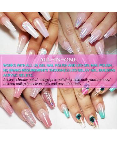 PrettyDiva No Wipe Top Coat - 0.5 Oz High Gloss Gel Top Coat for UV Led Light Cured Gel Nail Polish - Clear - Buy Online on GoSupps.com
