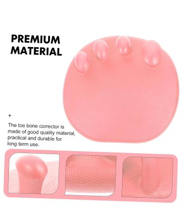 Healifty Arch Trainer Bunion Protector Gel Toe Stretcher - 1 Pair, Pink - Buy Online on GoSupps.com