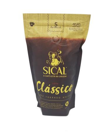 Sical portugaise Clasic - caf moulu normal 5 Estrelas 250G 3 Pack