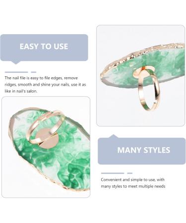 ARTIBETTER Lot de 2 Palettes Annulaires pour Nail Art Planches en Couleur Bleu et Vert Outils pour Vernis Ongles Plateau de M lange Compact pour Proth sistes Ongulaires et Usage - Buy Online on GoSupps.com