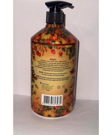 Pumpkin Spice Hand Soap 24.6 fl oz | Gentle & Moisturizing Autumn Hand Wash with Warm Spiced Scent - Buy Online on GoSupps.com