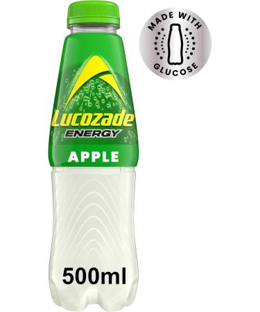  Lucozade Lucozade Energy Apple Pack of 12 x 500ml bottles - Buy Online on GoSupps.com